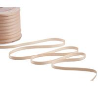 Furlanis - Nastro Doppio Raso, Tessuto Italiano - Salmone Chiaro, 6 mm x 25 m