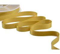 Furlanis - Nastro Doppio Raso, Tessuto Italiano - Senape, 16 mm x 50 m