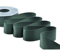 Furlanis - Nastro Doppio Raso, Tessuto Italiano - Verde Foresta, 40 mm x 25 m