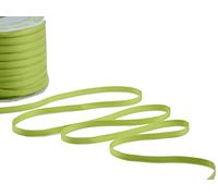 Furlanis - Nastro Doppio Raso, Tessuto Italiano - Verde Pistacchio, 6 mm x 100 m