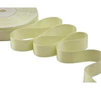 Furlanis - Nastro Doppio Raso, Tessuto Italiano - Verde Prato, 25 mm x 25 m