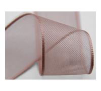 FURLANIS Nastro Italiano Organza Bordata 25mm x 50m Col.552 CIPRIA SCURO 17JH