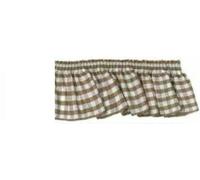 Furlanis Nastro Organza con Elastico Centrale, 25mm x 5m