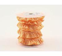 Furlanis Nastro organza con elastico centrale, 25mm x 5m, 9 Unità