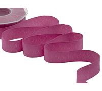 Furlanis - Nastro Tessuto Italiano Sablé - Ciclamino, 15 mm x 25 m