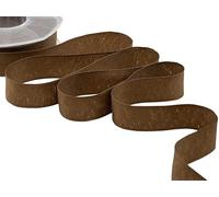 Furlanis - Nastro Tessuto Italiano Sablé - Marrone, 42 mm x 25 m