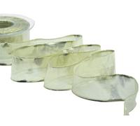 Furlanis - Piattina Elegante Con Rame, Nastro Decorativo Per Confezioni Regalo, Tessuto Italiano - Oro Vecchio, 40 mm x 20 m