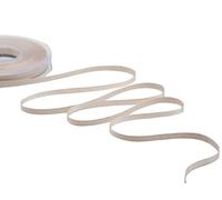 Furlanis - Raso Boutique Lamé, Nastro per Decorazioni, Pacchi Regalo, Bomboniere, Tessuto Italiano - Albicocca Chiaro, 6 mm x 20 m