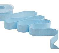 Furlanis - Raso Boutique Lamé, Nastro per Decorazioni, Pacchi Regalo, Bomboniere, Tessuto Italiano - Azzurro Baby, 25 mm x 20 m
