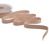 Furlanis - Raso Boutique Lamé, Nastro per Decorazioni, Pacchi Regalo, Bomboniere, Tessuto Italiano - Salmone, 16 mm x 20 m