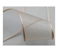 Furlanis - Velo Bordi Raso, Nastro Decorativo per Confezioni, Bomboniere, Tessuto Italiano - Salmone Chiaro, 15 mm x 50 m