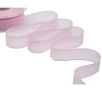 Furlanis - Velo Luminoso, Nastro Decorativo Italiano Per Confezioni, Bomboniere, Pacchi Regalo - Rosa Baby, 6 mm x 20 m