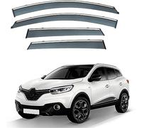 FURLOU 4 Pezzi Auto Deflettori d'Aria per Renault Kadjar MK1 2016-2020 2021 2022 2023, Finestra Laterale Visiera Deflettore Accessori per Auto
