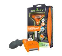 FURminator FUR4048422141280 pettine e spazzola per animali Nero, Viola Gatto Spazzola rimuovi pelo