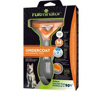 FURminator Strumento di deshedding per cani medi, a pelo corto, M