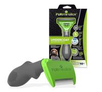 FURminator Strumento di Deshedding del Sottopelo per Rimuovere il Pelo Morto per Cani di Taglia S a Pelo Lungo