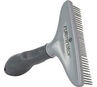 FURminator Pettine a rastrello per Cani e Gatti a Pelo Lungo - Spazzola per prevenire nodi e peli arruffati