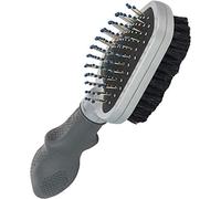 FURminator Spazzola doppia per Cani e Gatti - Spazzola per la toelettatura 2 in 1 per rimuovere nodi, peli morti e sporco