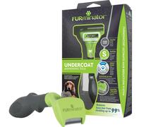 FURminator Strumento di Deshedding del Sottopelo per Rimuovere il Pelo Morto per Cani di Taglia S a Pelo Lungo