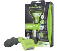 FURminator Strumento di Deshedding del Sottopelo per Rimuovere il Pelo Morto per Cani di Taglia S a Pelo Corto