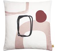 furn. Aida Piuma Cuscino Pieno, 100% Poliestere Riciclato, Blush