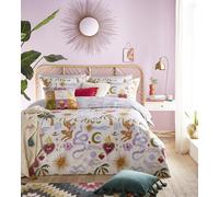 furn. Alchemy, set copripiumino con simboli astratti - matrimoniale - multicolore
