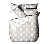 furn. Be Kind re Copripiumino, Cotone, Poliestere, Grigio