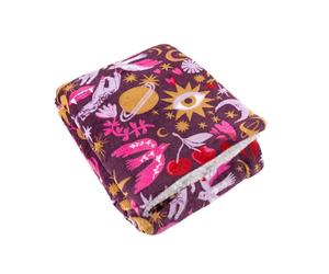 furn. Coperta Enchanted - Coperta in Pile Sherpa Celeste Mistica (Rosa - 130x180cm)