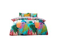 Furn Coralina Foglia di Palma Set Copripiumino - 50% Cotone, 50% (RV2504)