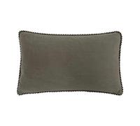 furn. Cosmo-Cuscino Imbottito in Piuma, 100% Poliestere, Grigio, 30 x 50cm