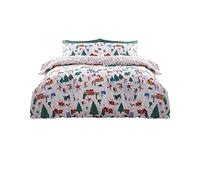 furn. CTOGETH/D00/MUL, Set di Copertura del Piumino di Natale, Multi, Toddler