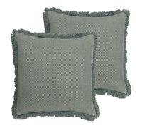 furn. Cuscini pieni di Piume Sienna (Twin Pack), Teal, 45 x 45cm, 2 unità