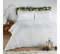furn. Duvet Day Snow Crystal Set Copripiumino (Bianco - King)