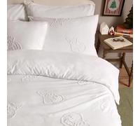 furn. Duvet Day Snowmen Tufted Set Copripiumino (Bianco - Singolo)
