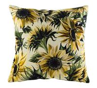 furn. Evans Lichfield Elwood Tournesols Plumes Coussin Rempli, Polyester, Multi
