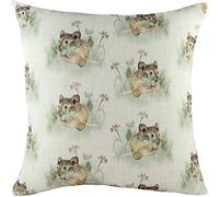 furn. Evans Lichfield - Federa per Cuscino, Motivo: Topi di Riccio, 43 x 43 cm
