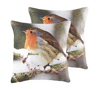 furn. Evans Lichfield Foto Robin Feather Cuscini riempiti (Twin Pack), Poliestere, Multi