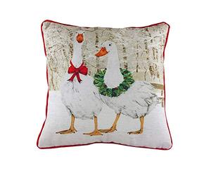 furn. Evans Lichfield Goosie - Federa per Cuscino in Velluto, 43 x 43 cm