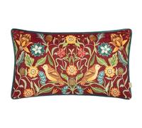 furn. Evans Lichfield Hawthorn Birds Cuscino imbottito in piuma con bordino di ciniglia