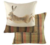 furn. Evans Lichfield Hunter - Cuscino Imbottito in Piuma, 43 x 43 cm