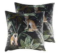 furn. Evans Lichfield Kibale Animali Feather riempire Cuscini pieni (Twin Pack), Cotone, Poliestere, Multi