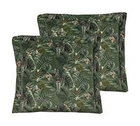 furn. Evans Lichfield Maniara Feather Cuscini pieni (Twin Pack), Poliestere, Zebra