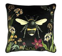 furn. Evans Lichfield Midnight Garden Piuma Cuscino Pieno, Poliestere, Ape