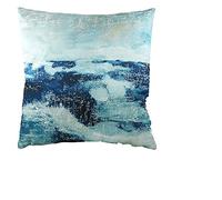 furn. Evans Lichfield Paysage Housse de Coussin, Polyester, Viscose, Coton, Le Royal