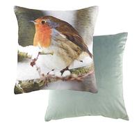 furn. Evans Lichfield Photo Robin - Cuscino Imbottito in Poliestere, Multicolore, 43 x 43 cm