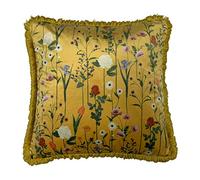 furn. Fleura-Cuscino Imbottito in Poliestere, ocra, 50 x 50 cm