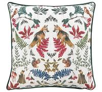 furn. Fodera per cuscino con bordino acquerello Fox specchiato Evans Lichfield