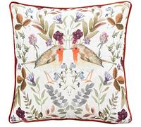furn. Fodera per cuscino con bordino acquerello Robin specchiato Evans Lichfield