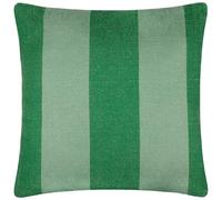 furn. Fodera per cuscino da esterno in tessuto a righe Deck - Verde - 59x59 cm