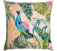 furn. Fodera per cuscino da esterno tropicale Evans Lichfield Peacock